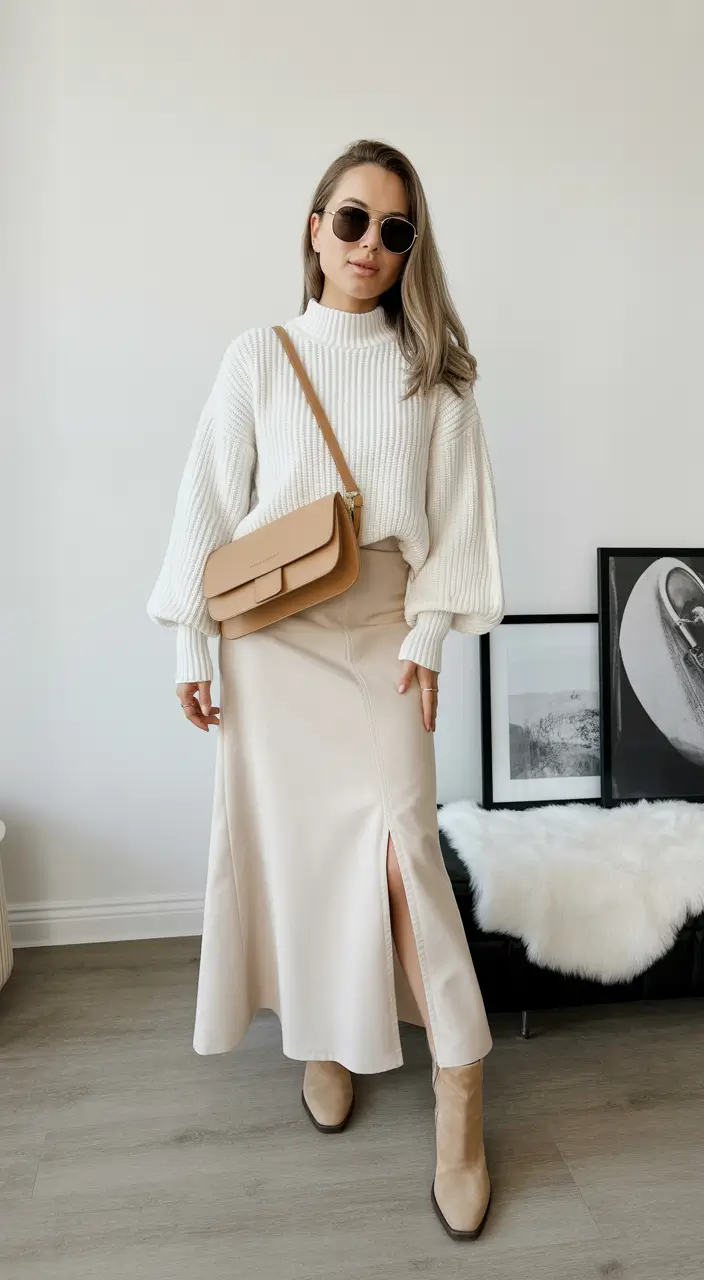 Every Day Spring Outfits Minimal Knitwear for Calm Spring Days