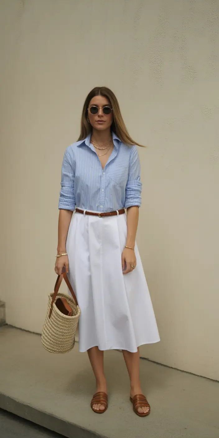 Every Day Spring Outfits Classic Stripes for Everyday Ease