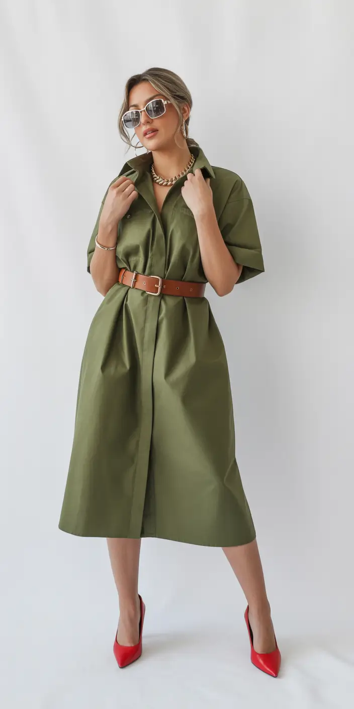 spring outfits 2026 trends Utility Chic with a Soft Power Edge