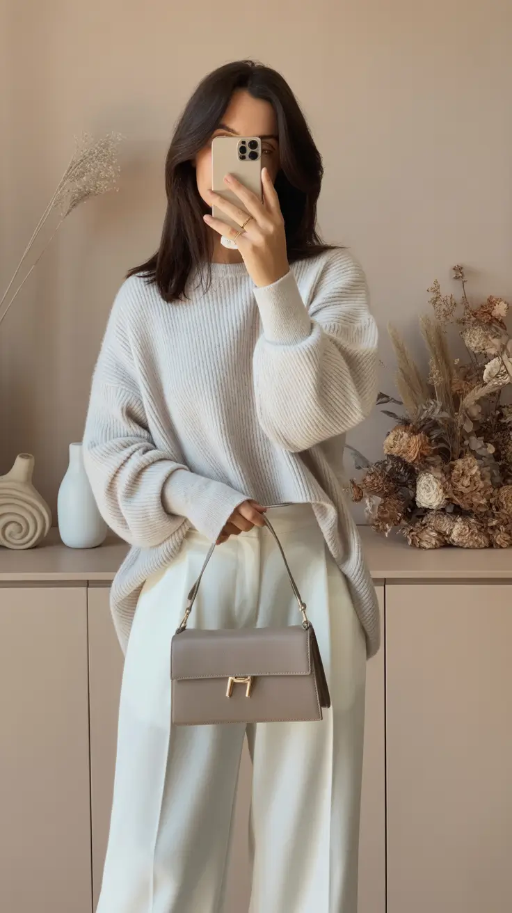 spring outfits 2026 trends Soft Neutral Casual Style