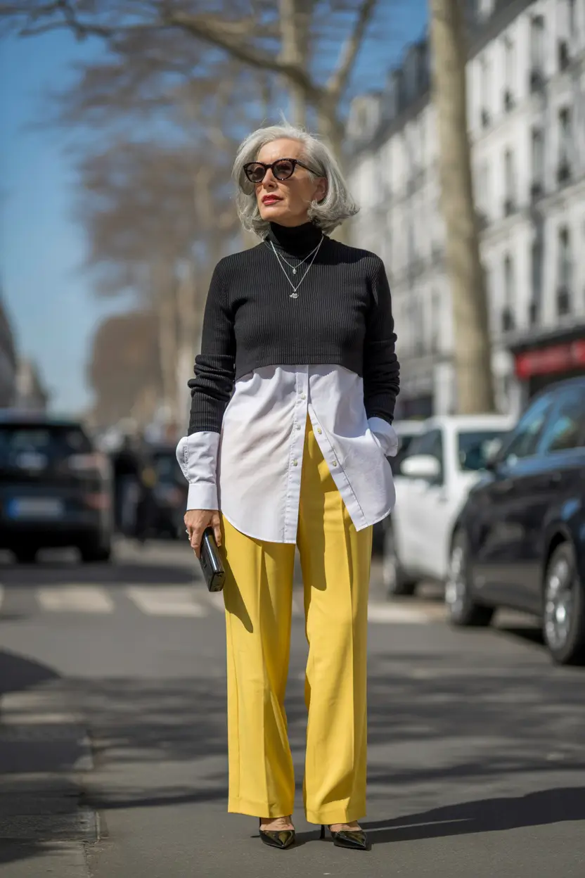 spring outfits 2026 trends Bold Yellow Chic