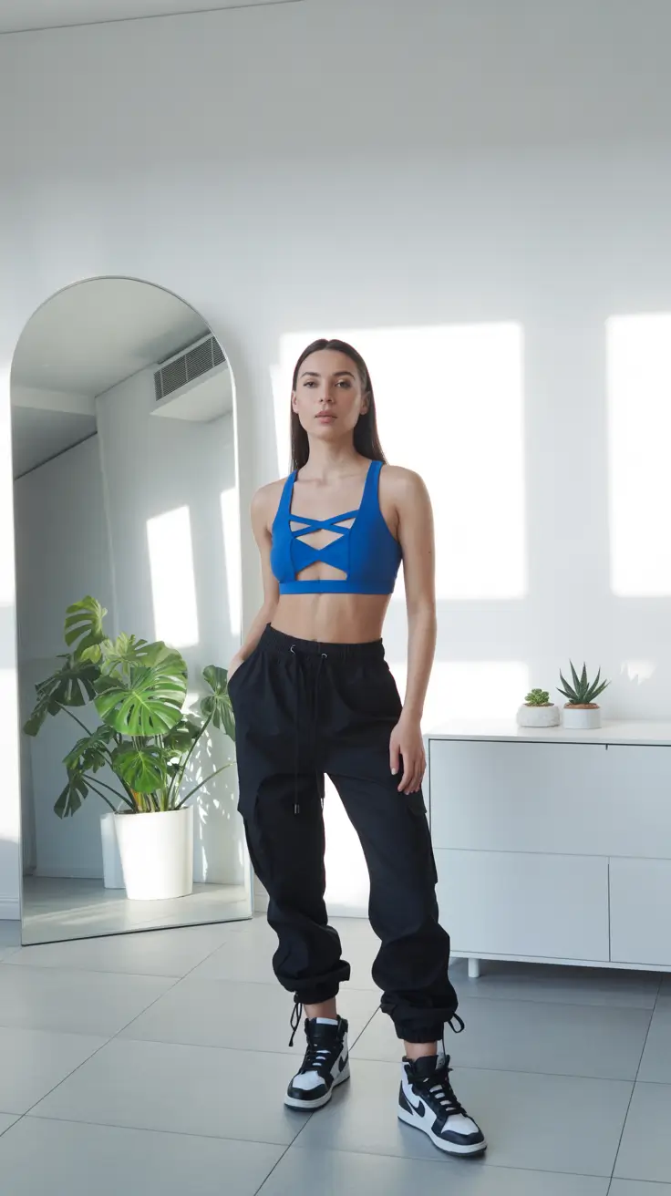 spring sport outfits for women Indoor Sport Style With a Modern Training Mood