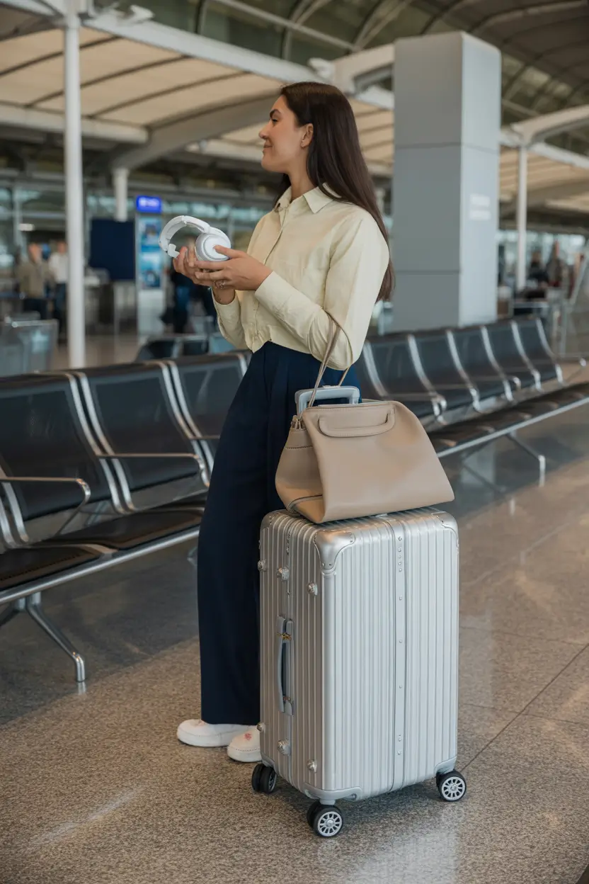 airport spring outfits Minimal Waiting-Area Elegance That Actually Works