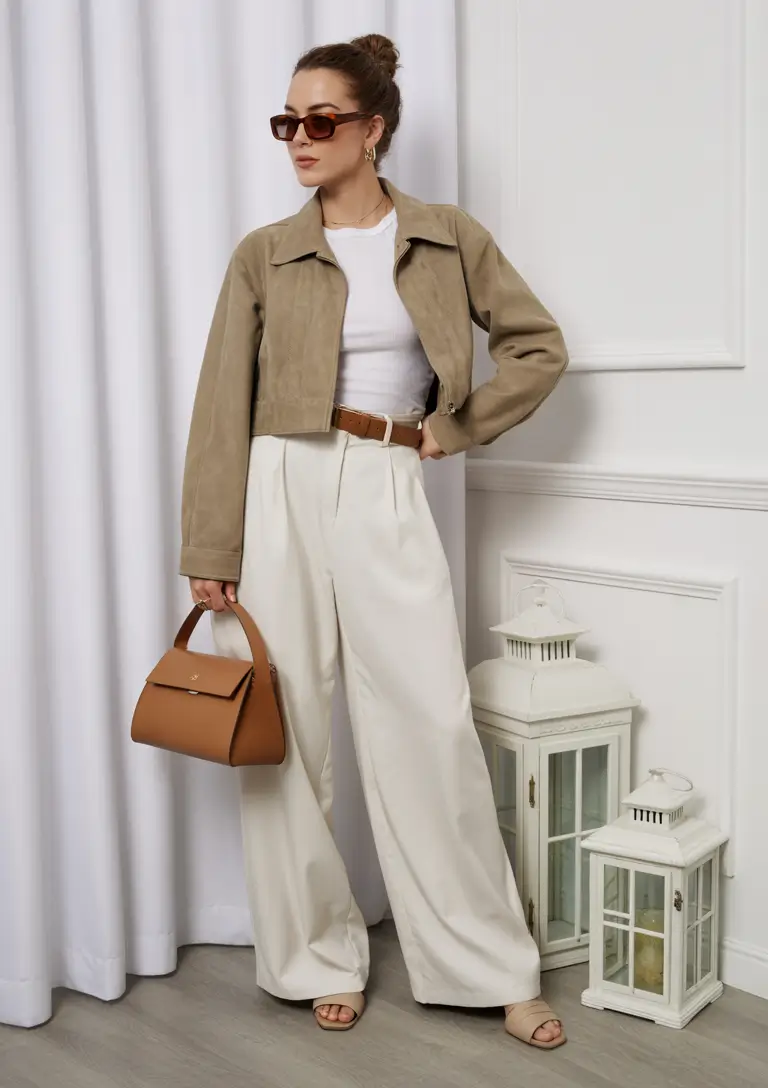 airport spring outfits Relaxed Tailoring That Bridges Casual and Chic
