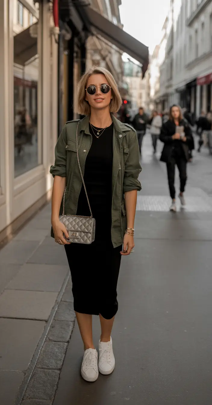 Spring Capsule Wardrobe Utility Layers and Paris Street Capsule Energy
