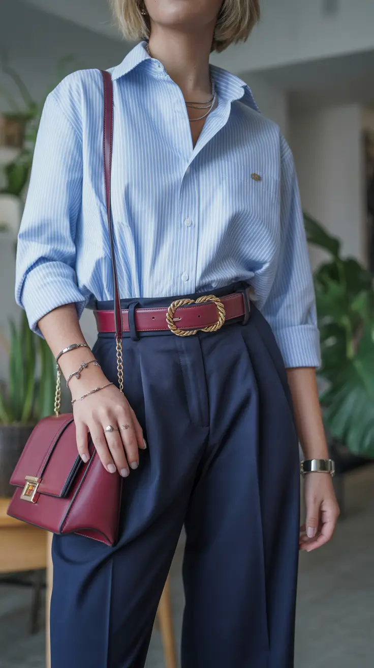 Spring Capsule Wardrobe Striped Shirts and Quiet Luxury Staples