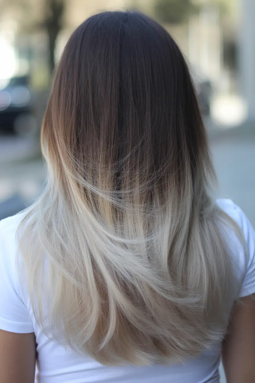 spring ombre hair color Classic Beige Blonde Melt For Everyday Elegance