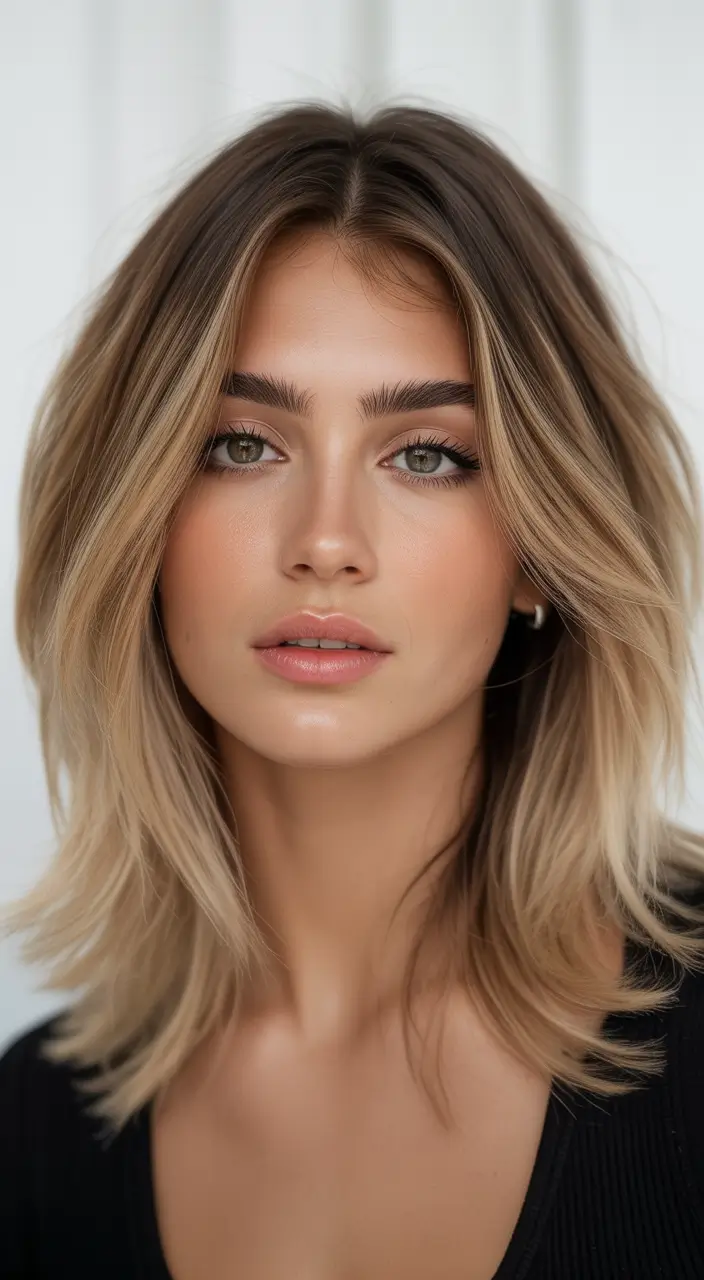spring haircuts 2026 Lightweight Layered Cut With Natural Flow