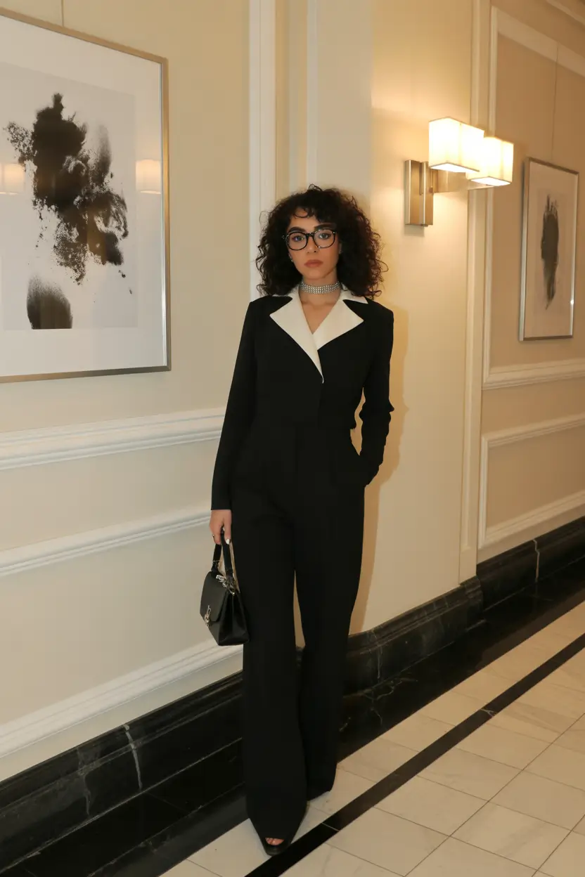 spring outfits black women Minimalist Black With Soft Feminine Edges