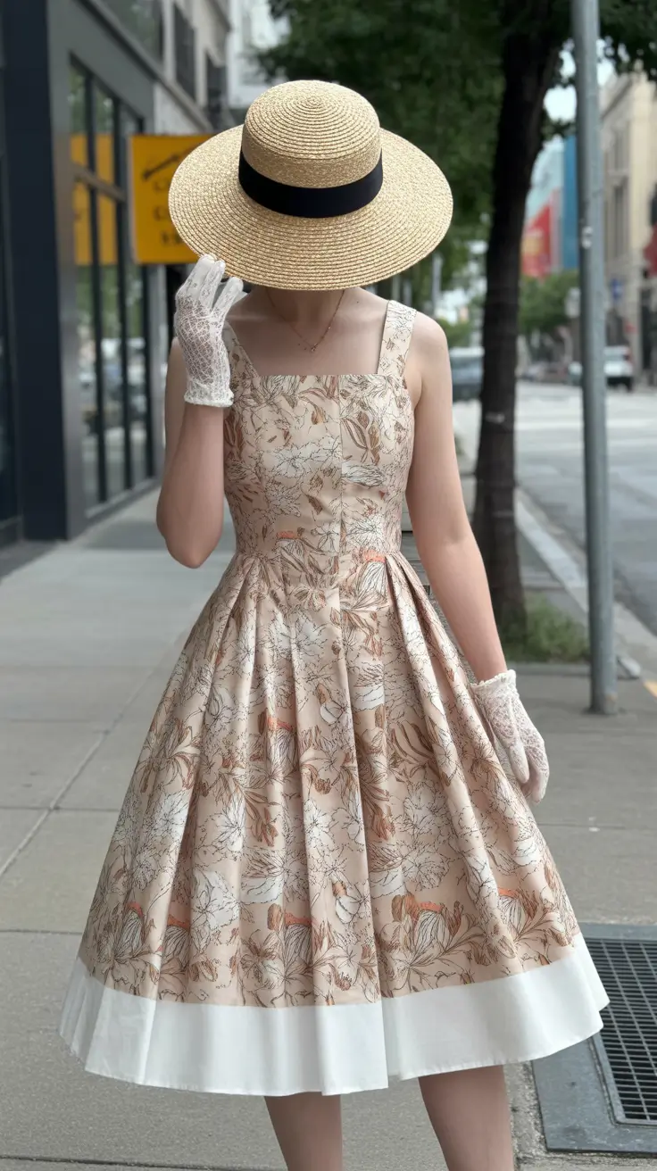 spring wedding guest outfit The Vintage-Inspired Tea Dress That Feels Like a Love Letter to Spring