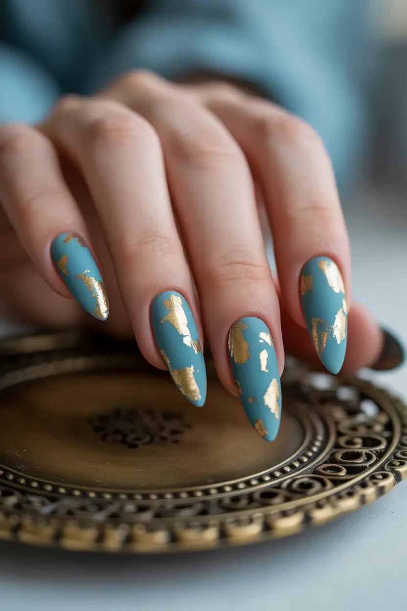 spring nails acrylic Sage Green Minimal Luxury Moment