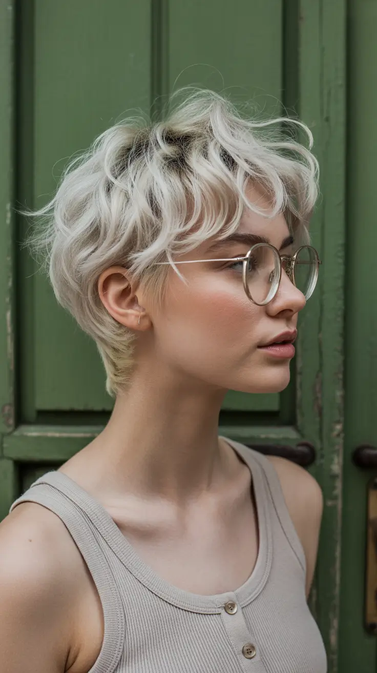 spring short Hairstyles Effortless Tousled Pixie With Airy Texture
