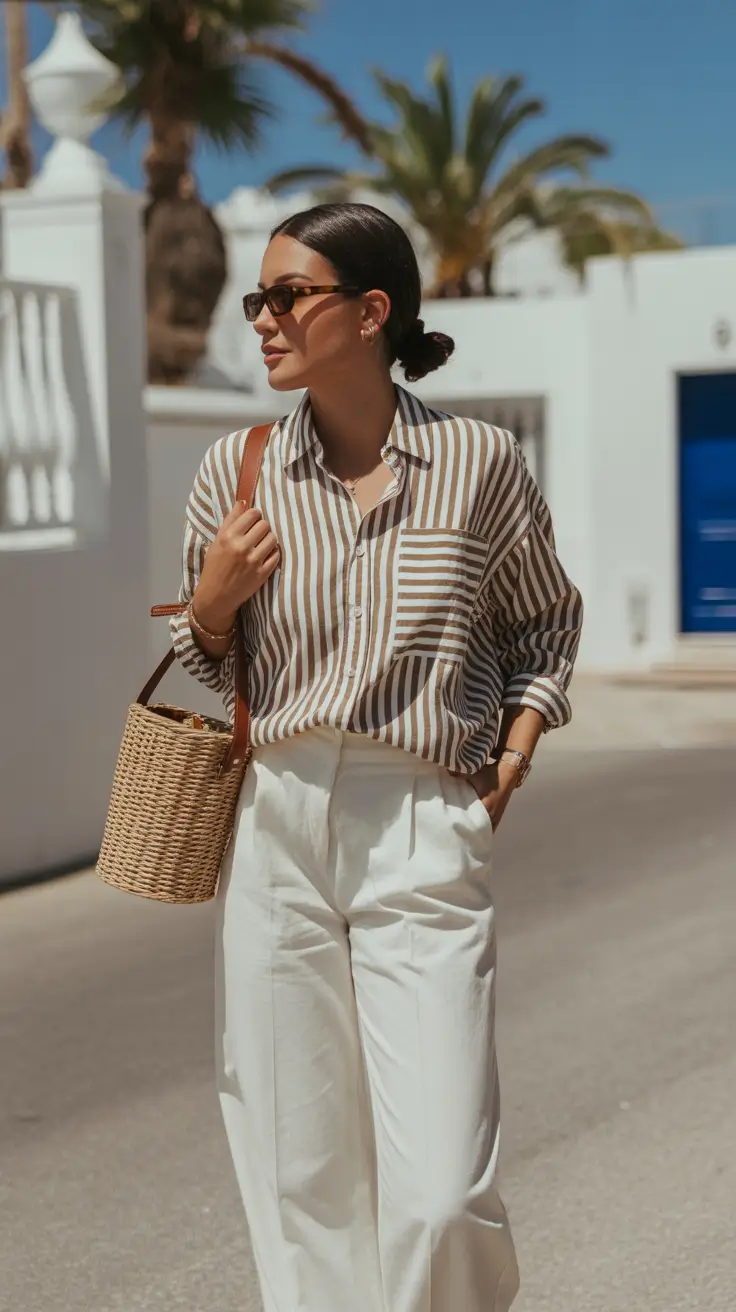 22 April outfits ideas 2026 Mediterranean Inspired Spring Street Style