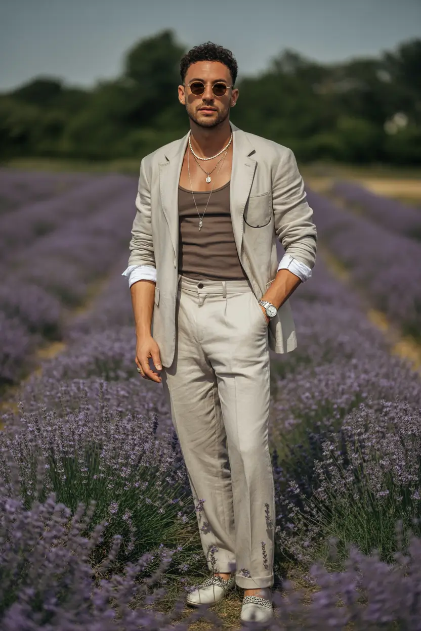23 casual summer outfits men 2026 Lightweight Blazer And Summer Elegance Reimagined