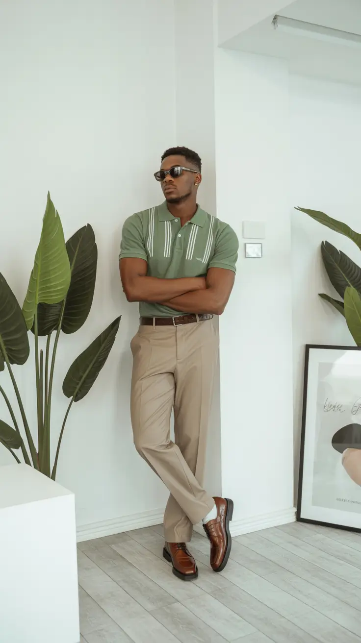 23 casual summer outfits men 2026 Modern Polo And Elevated Casual Confidence