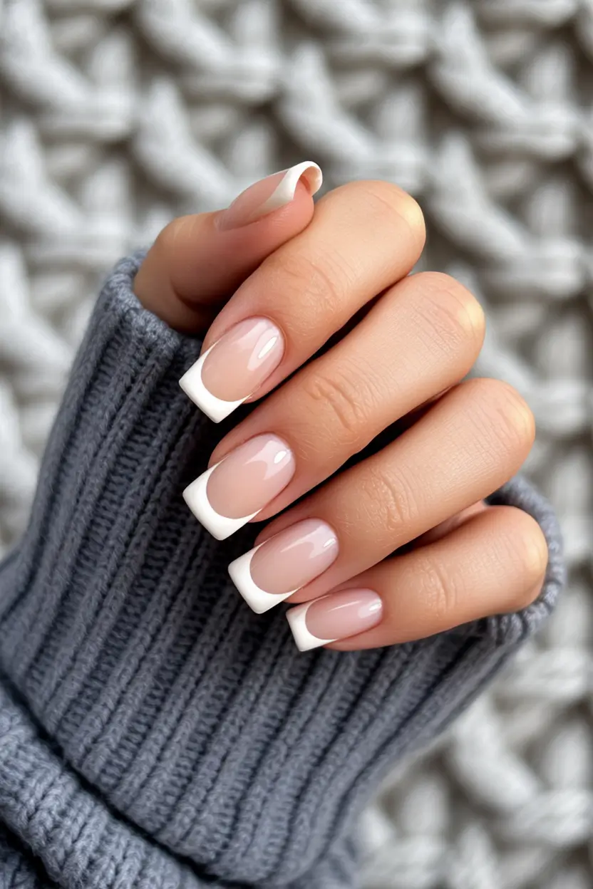 spring nails for tan skin Classic Soft Pink French Nails