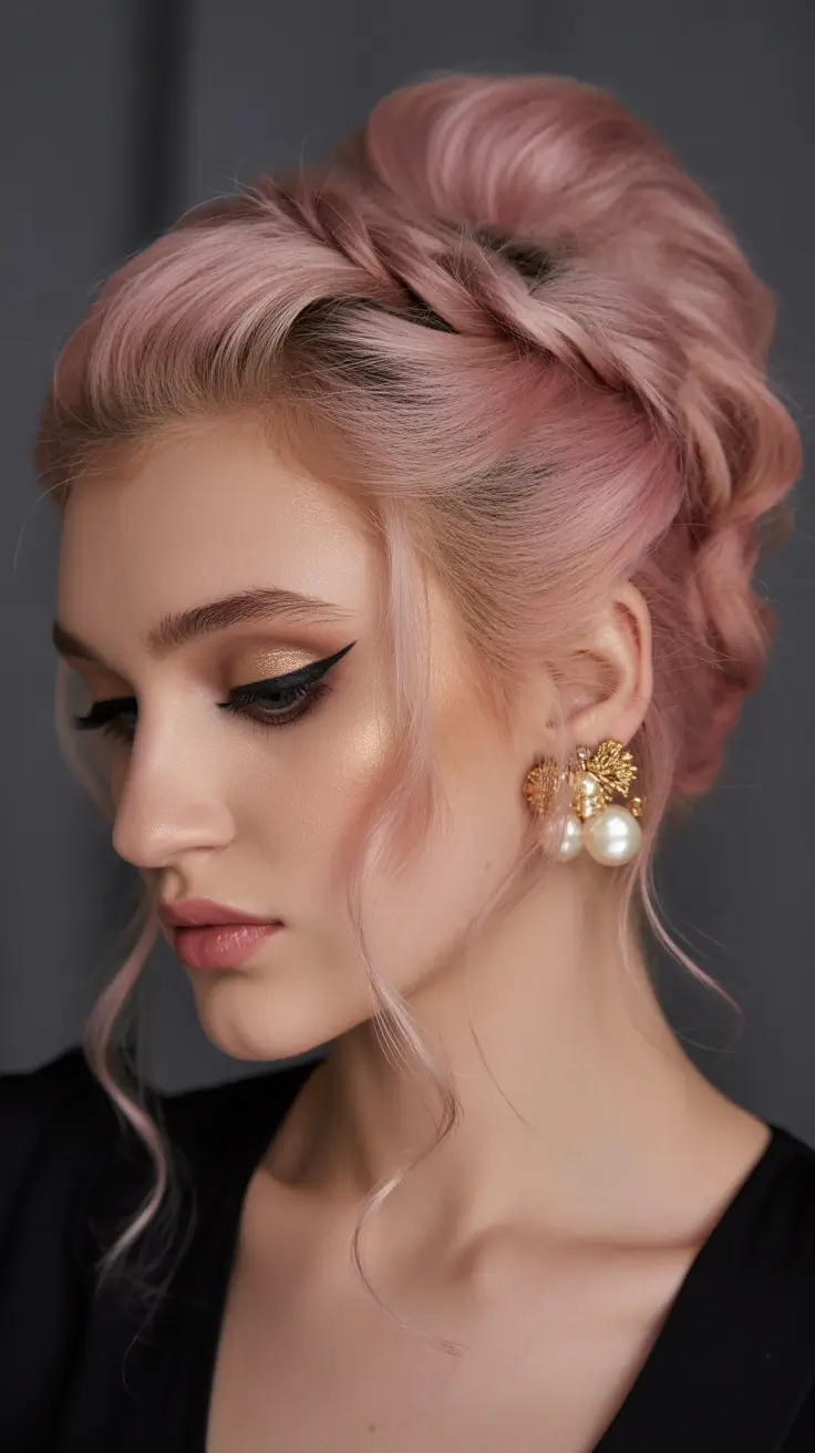 graduation hairstyles ideas 2026 Elegant Braided Updo Graduation Style