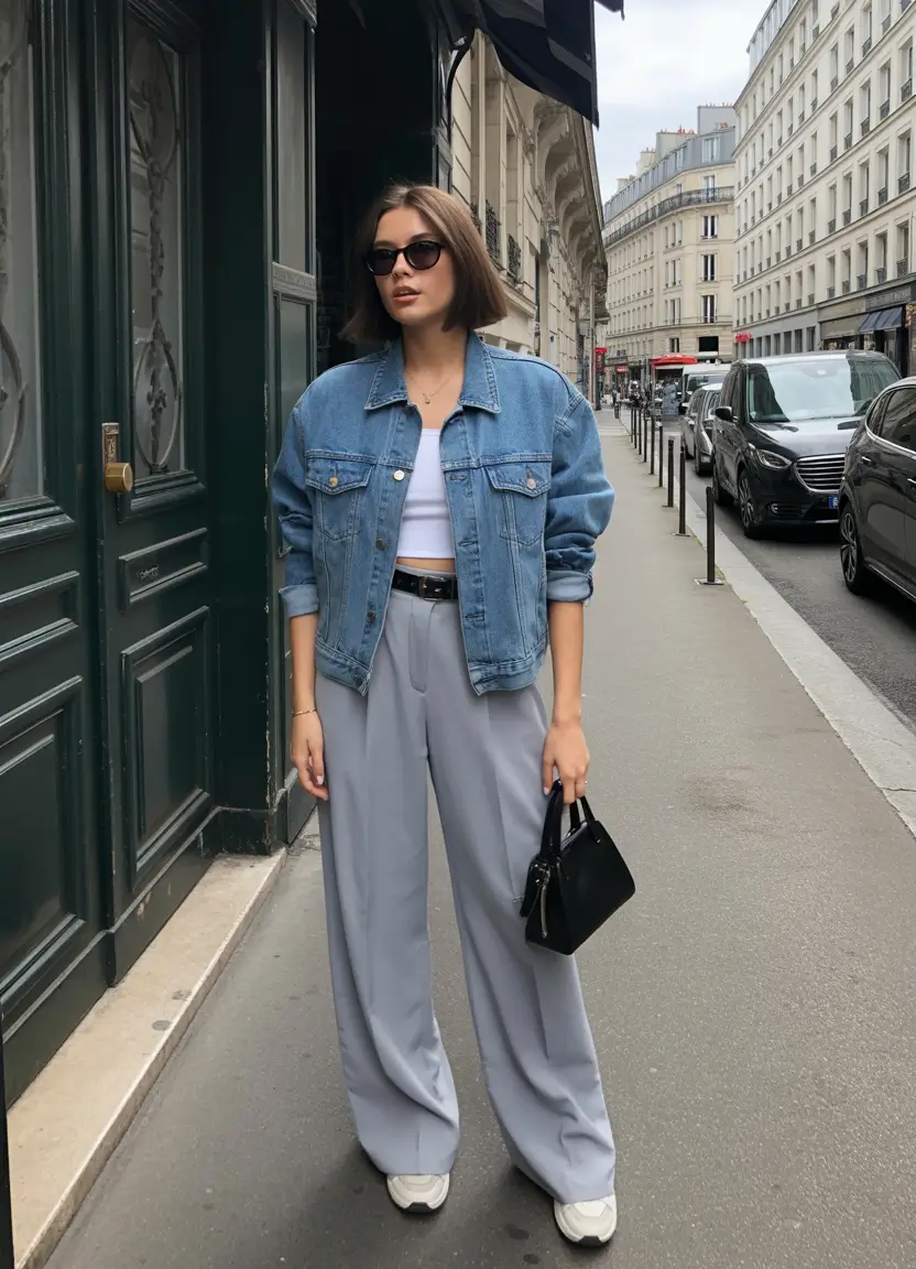23 May outfits ideas 2026 Effortless Parisian Layers with a Relaxed Twist