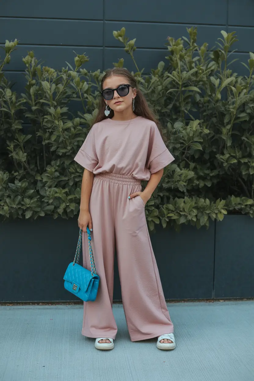 21 summer outfits for teens 2026 Soft Minimal Lounge Set with an Elegant Everyday Feel