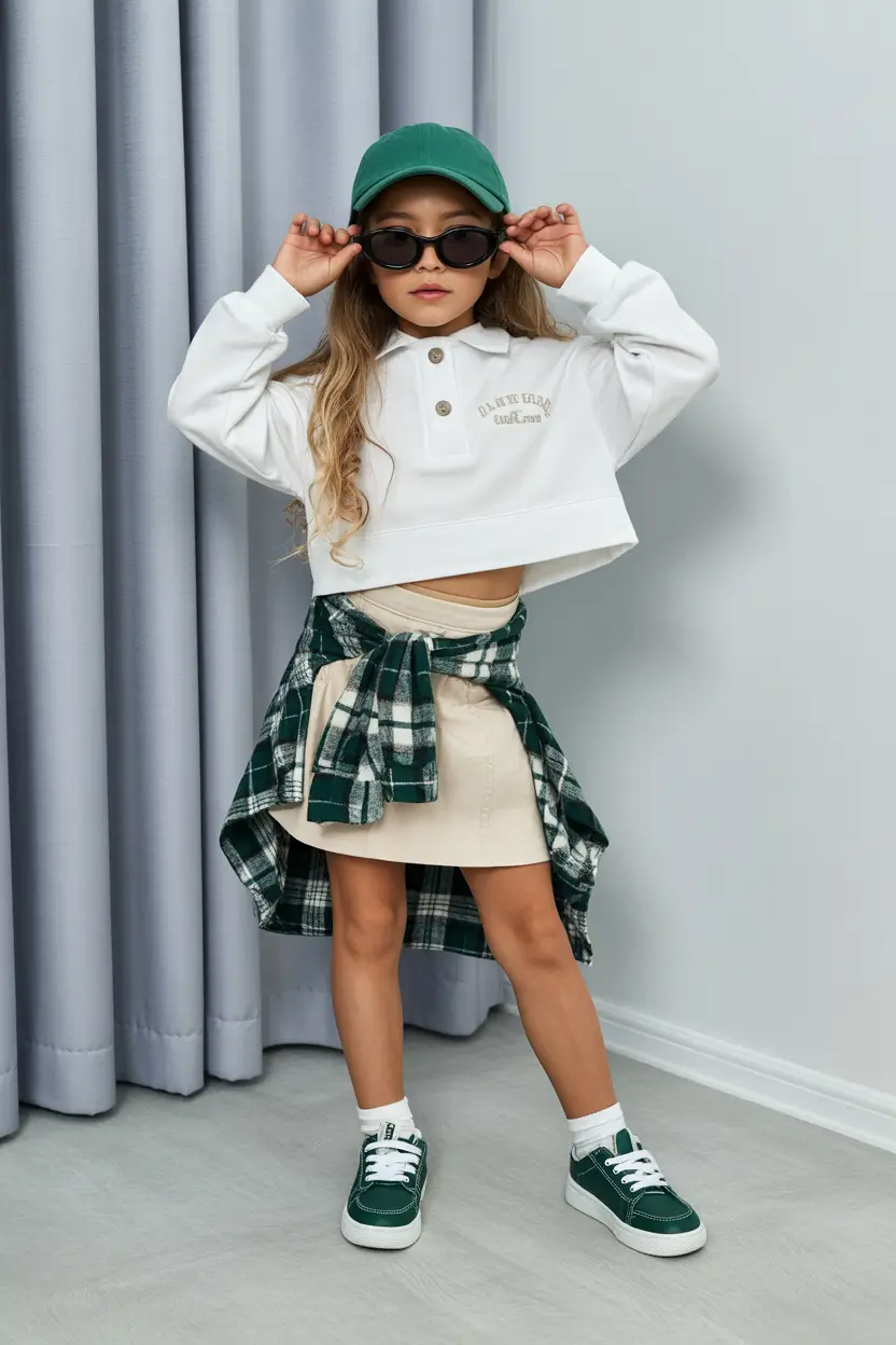 21 summer outfits for teens 2026 Sporty Preppy Layers with a Fresh School Ready Twist