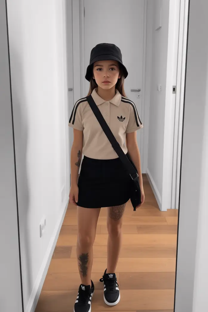 21 summer outfits for teens 2026 Sporty Preppy Mix with a Y2K Streetwear Attitude