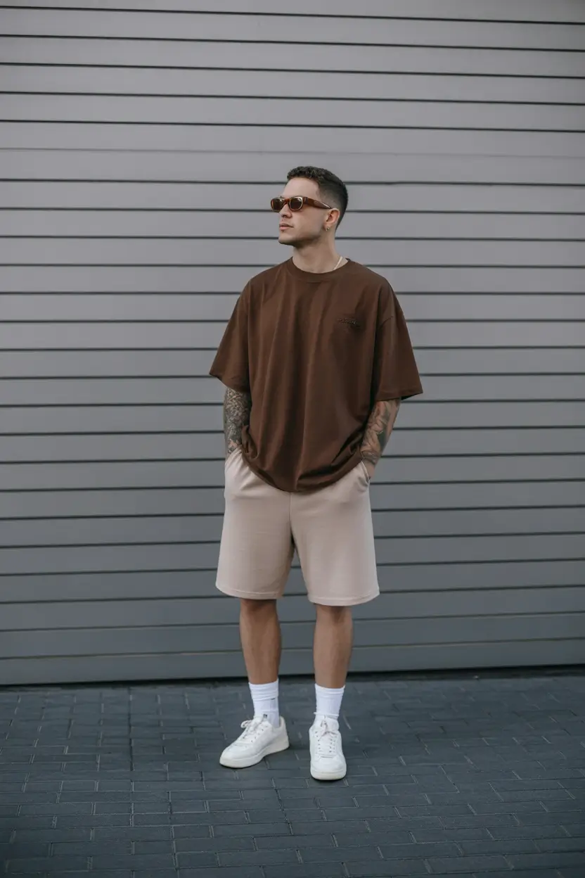 summer outfits fort men 2026 Relaxed Oversized Streetwear That Feels Effortless