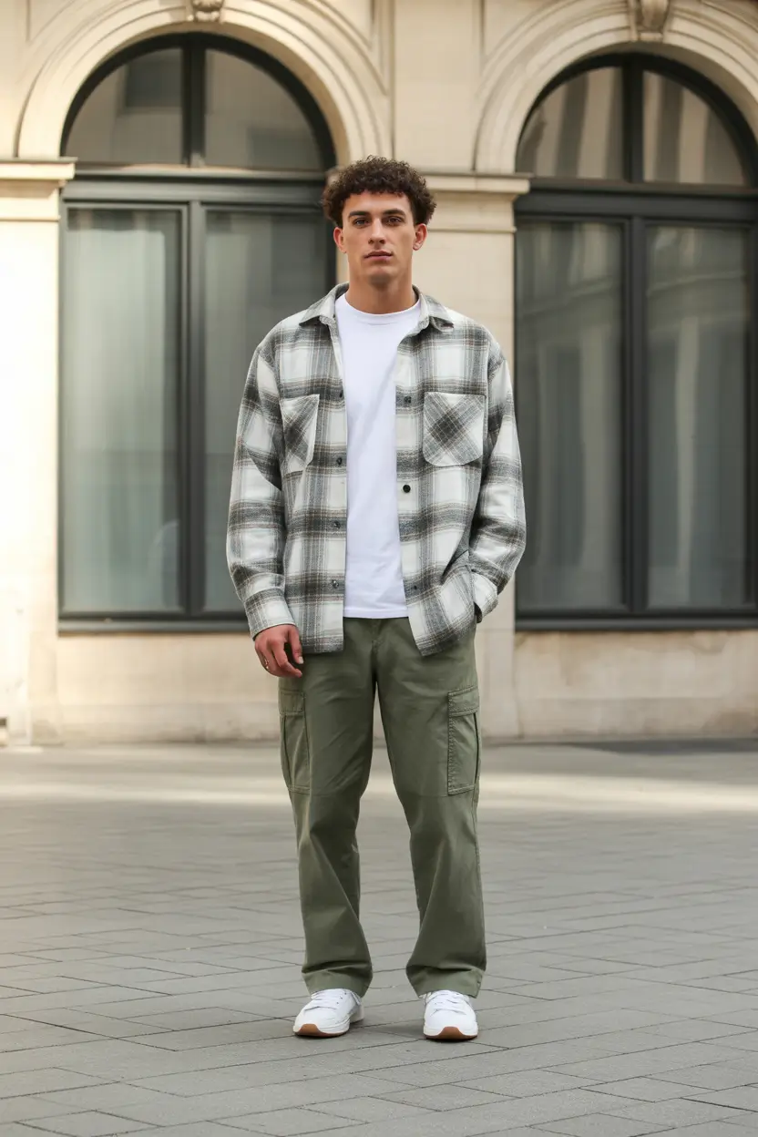 summer outfits fort men 2026 Layered Casual Looks That Transition Through Seasons