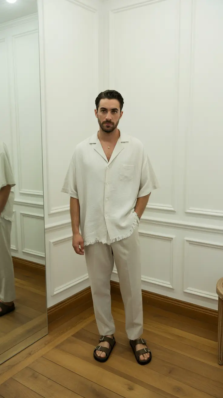 summer outfits fort men 2026 Soft Tailoring That Feels Like Summer Air