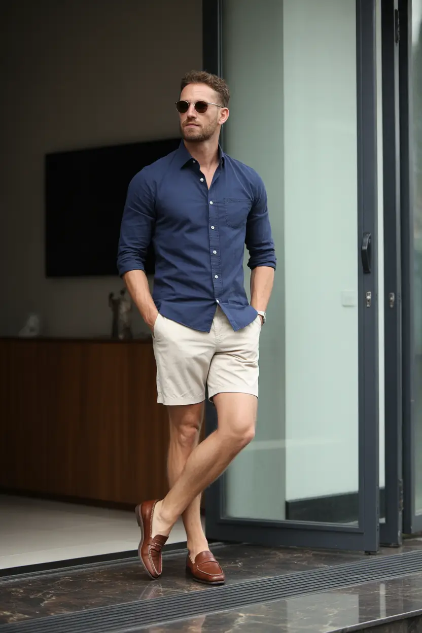 summer outfits fort men 2026 Smart Casual Summer Look That Always Works