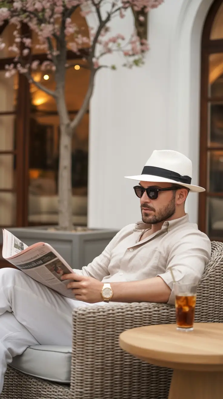 summer outfits fort men 2026 Elevated Summer Leisure With European Influence