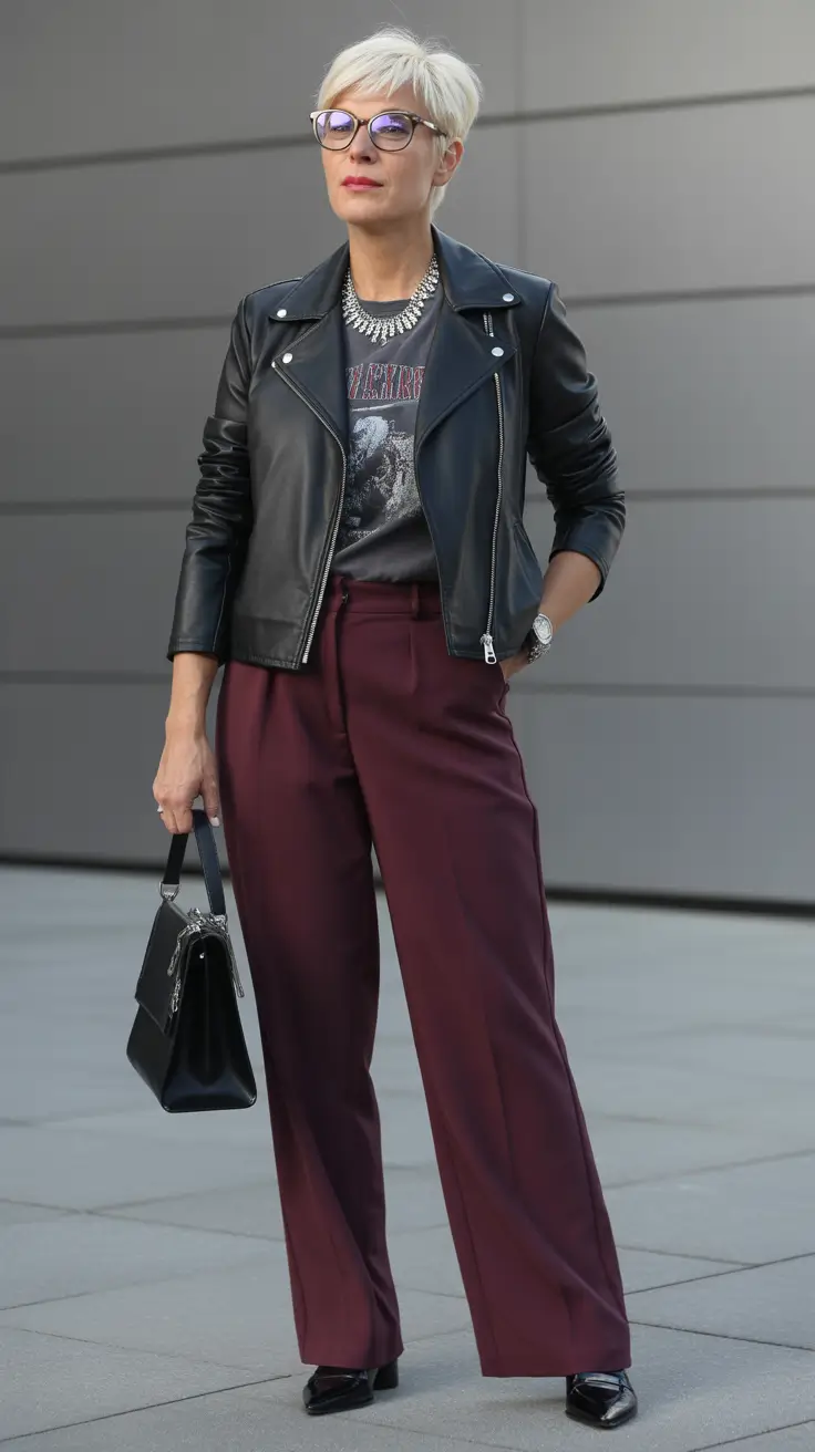 timeless summer outfit for women over 50 2026 Polished Edge with a Hint of Modern Western Influence