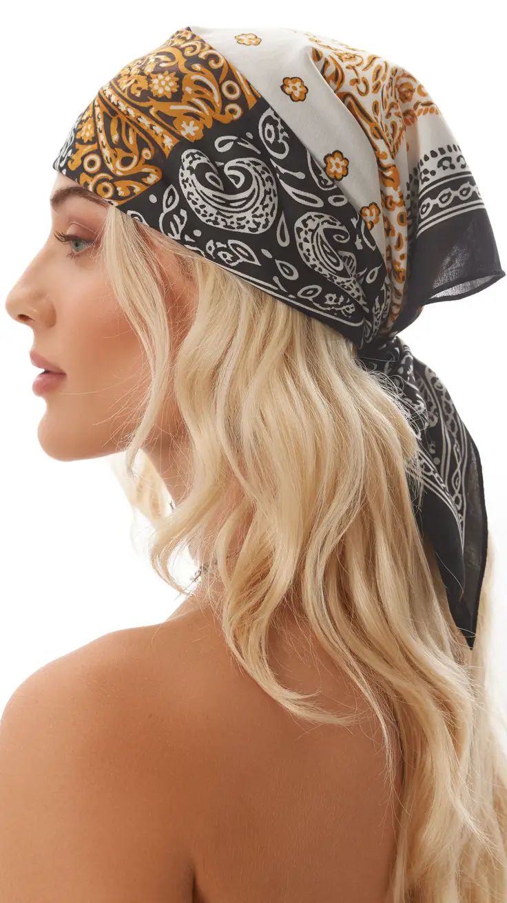 23 A head bandana a summer accessory 2026 Vintage Bandana Energy - Effortless Retro for Everyday