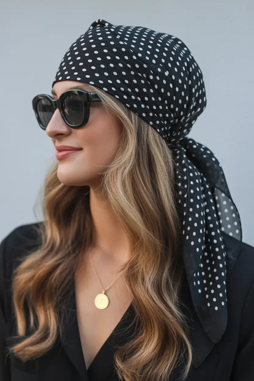 24 summer heads 2026 polka-dot-full-wrap-with-effortless-chic-finish