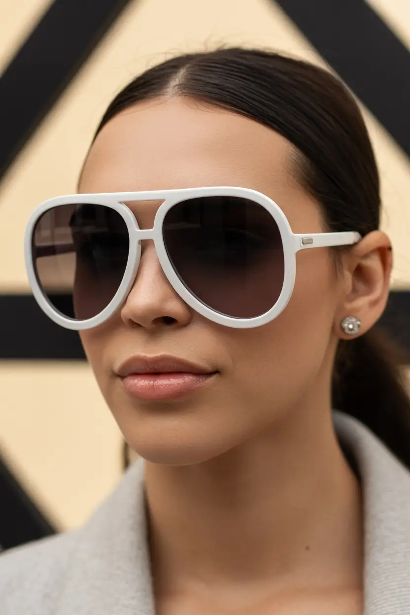 21 Summer Oversized sunglasses 2026 Clean Minimalism Meets Oversized Confidence