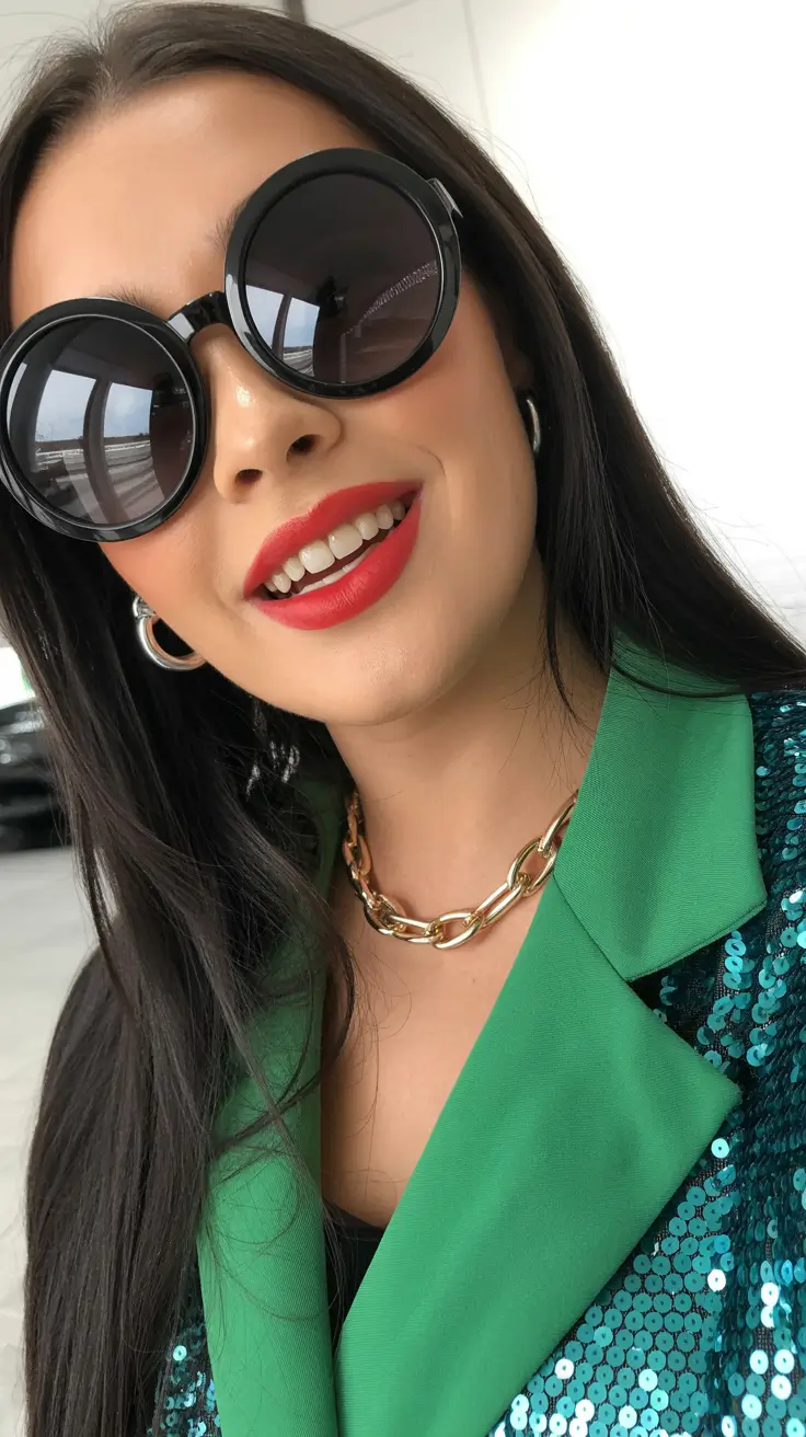 21 Summer Oversized sunglasses 2026 Retro Round Frames That Never Really Left