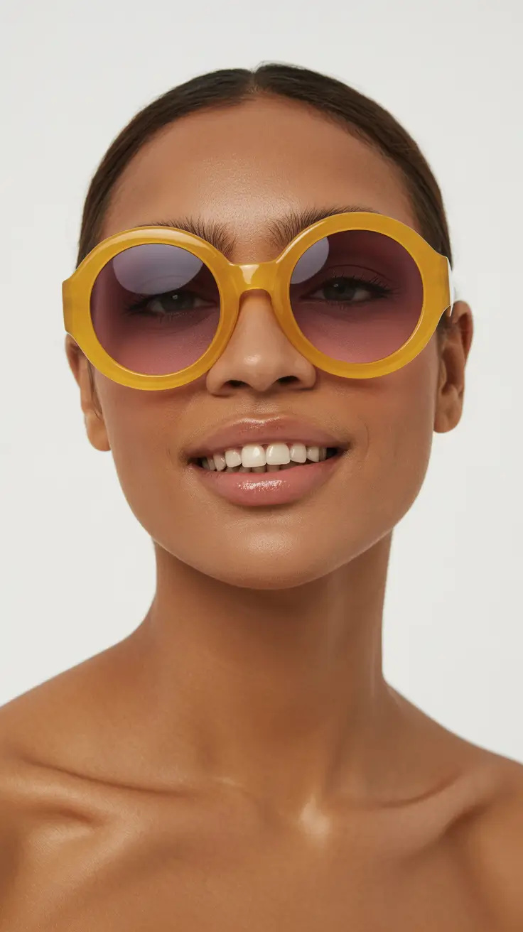 21 Summer Oversized sunglasses 2026 Playful Color Pops with a Modern Twist