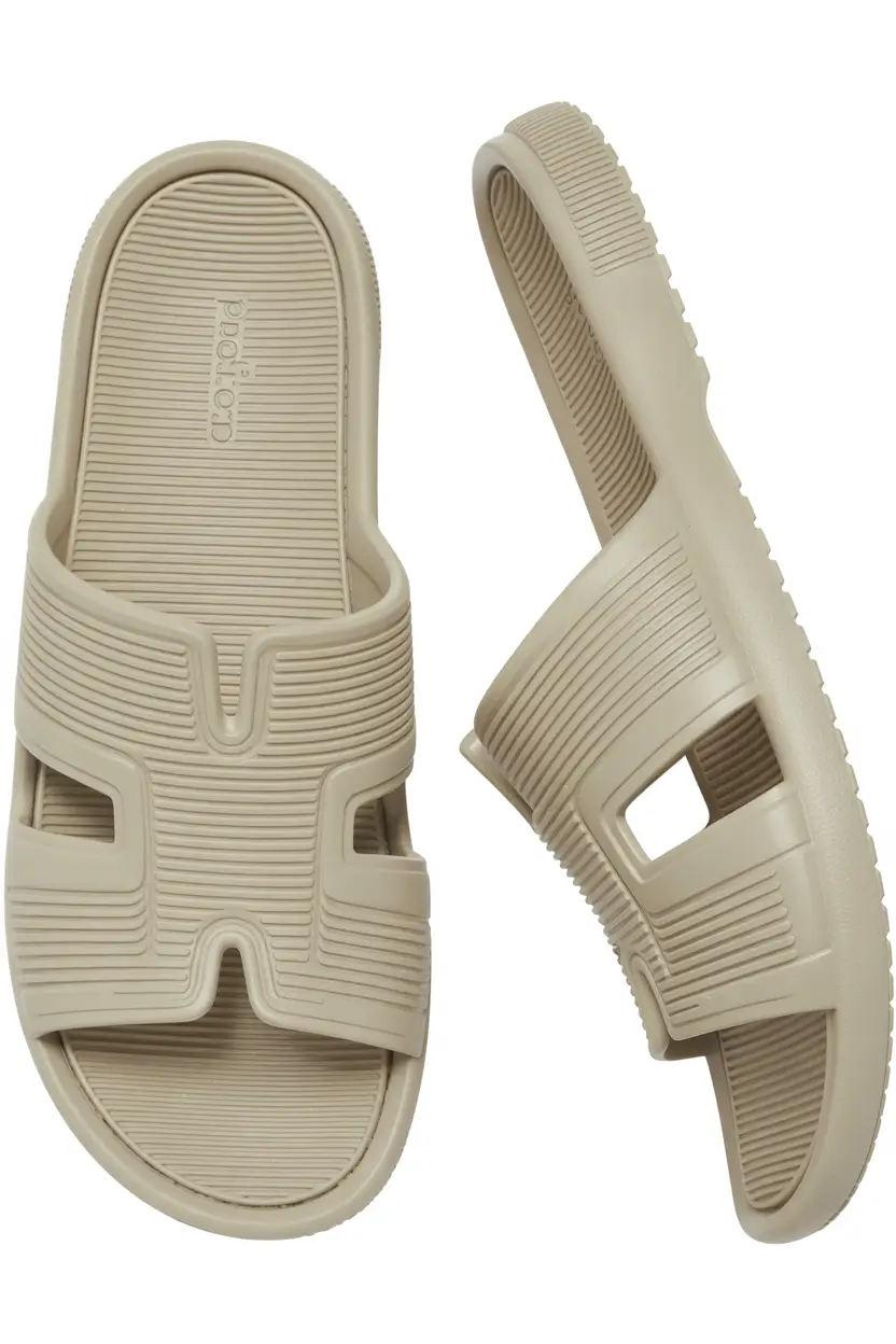 21 summer slides for women 2026 Minimal Rubber Slides That Lean Into Modern Simplicity