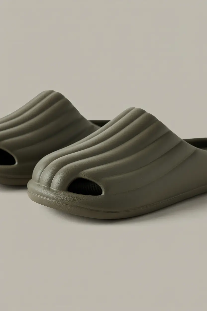 21 summer slides for women 2026 Modern Sculpted Slides That Lean Into Futuristic Minimalism