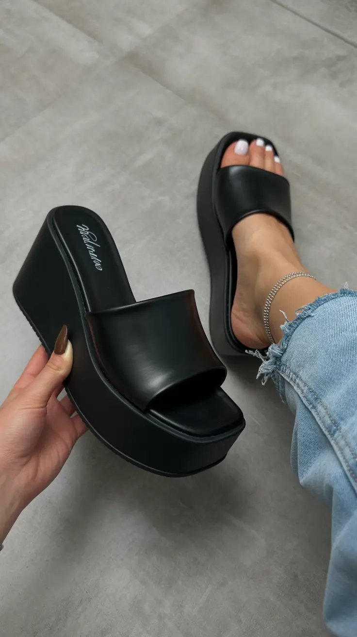 21 summer slides for women 2026 Minimalist Platform Slides That Feel Effortless and Modern