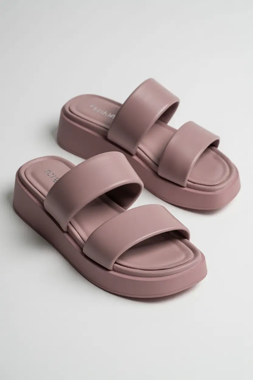 21 summer slides for women 2026 Soft Platform Slides That Bring Comfort and Volume Together