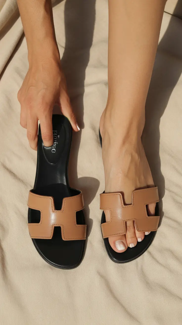 21 summer slides for women 2026 Sleek Cut-Out Slides That Channel Designer Energy