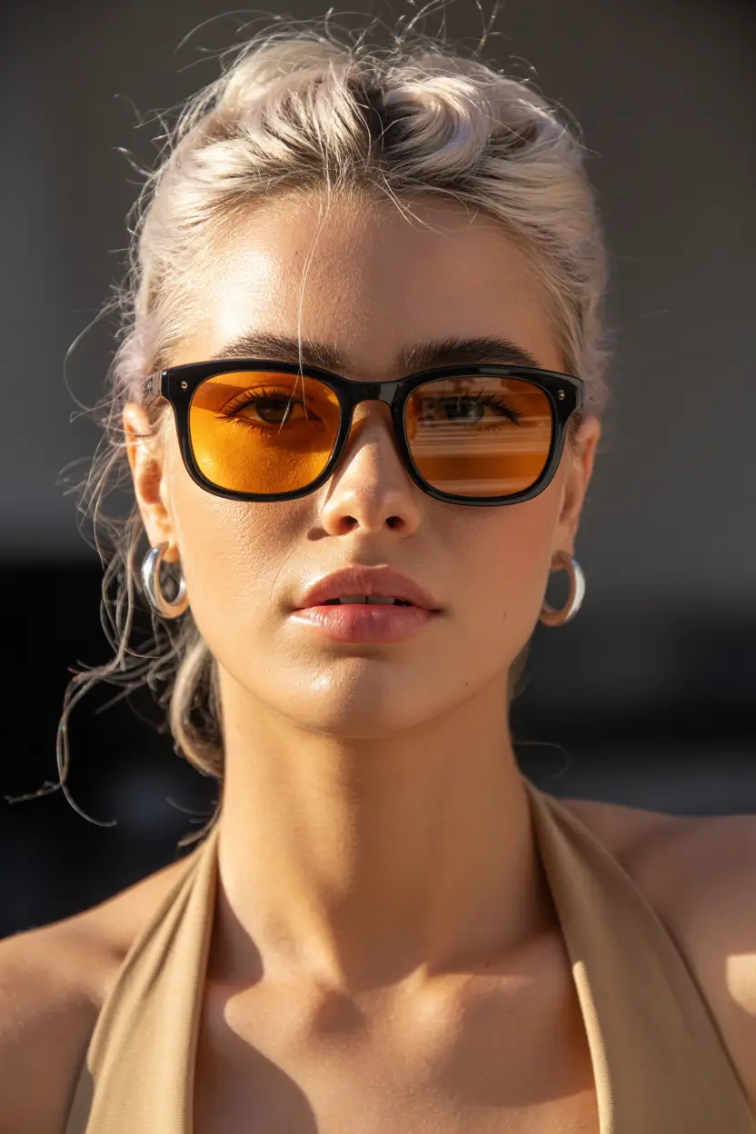 summer sunglasses for women 2026 Sharp Rectangular Frames With a Retro Attitude
