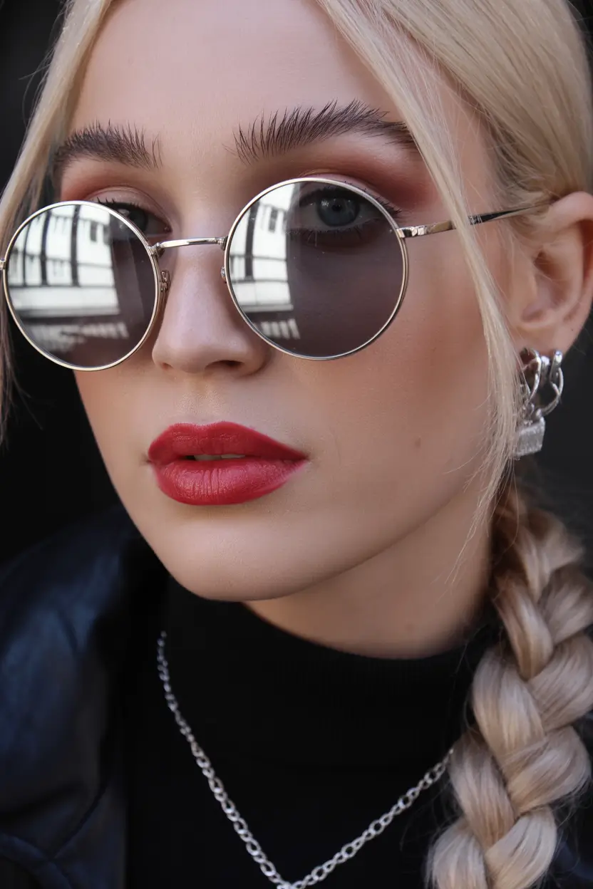 summer sunglasses for women 2026 Delicate Round Frames With a Parisian Feel